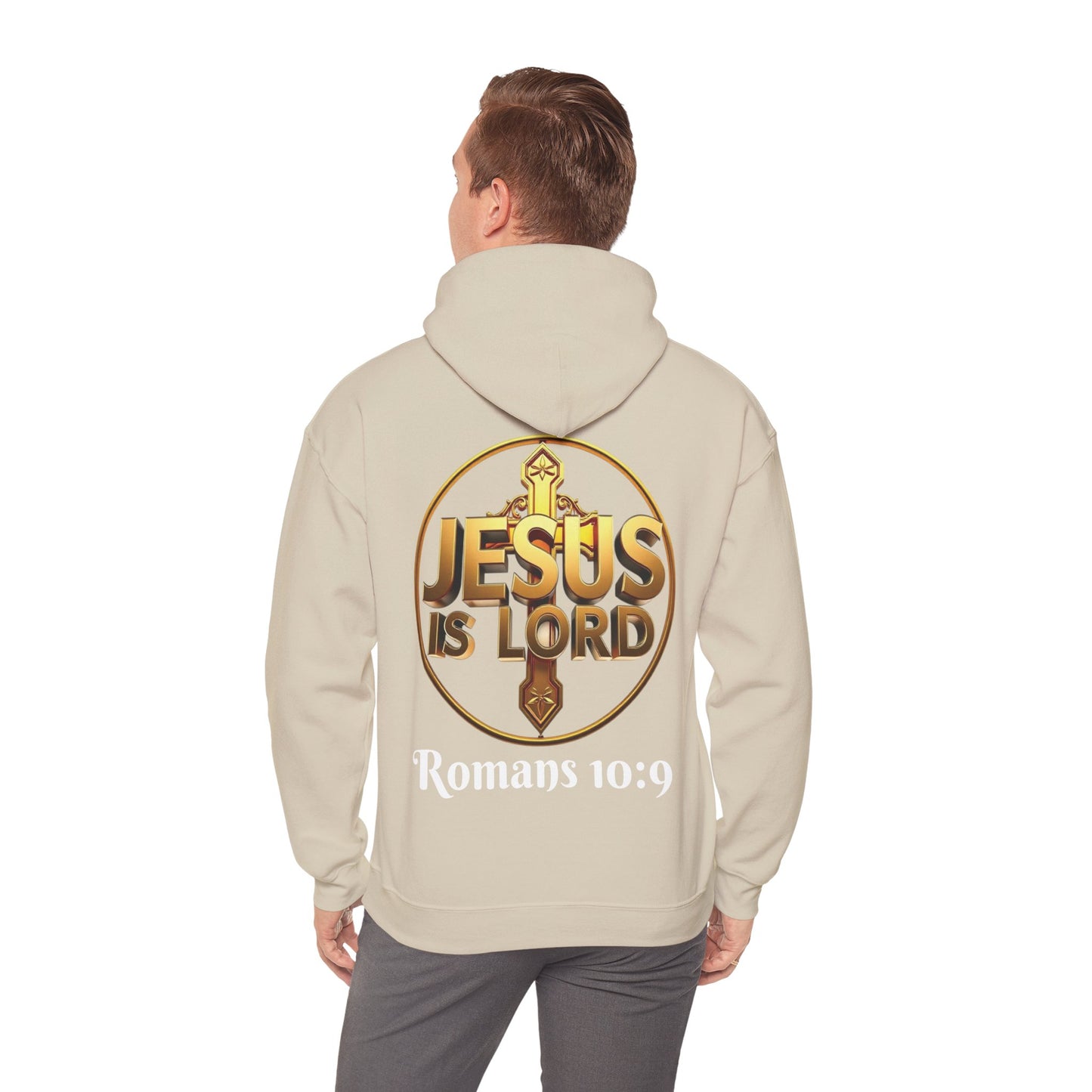 Bold Faith Men’s Hoodie – Proclaim Jesus Is Lord with Style