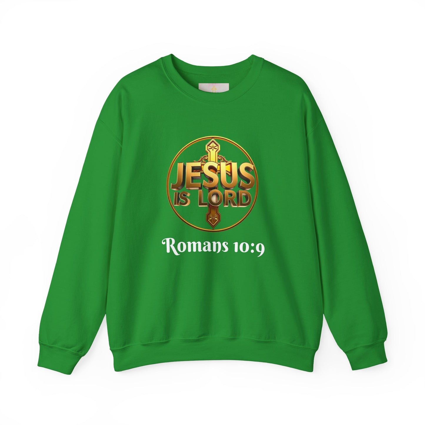 Bold Faith Women’s Sweatshirt – Proclaim Jesus Is Lord & He Is Risen (White Lettering)