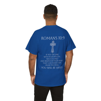 Jesus Is Lord – Men’s Christian Tee (White Lettering)