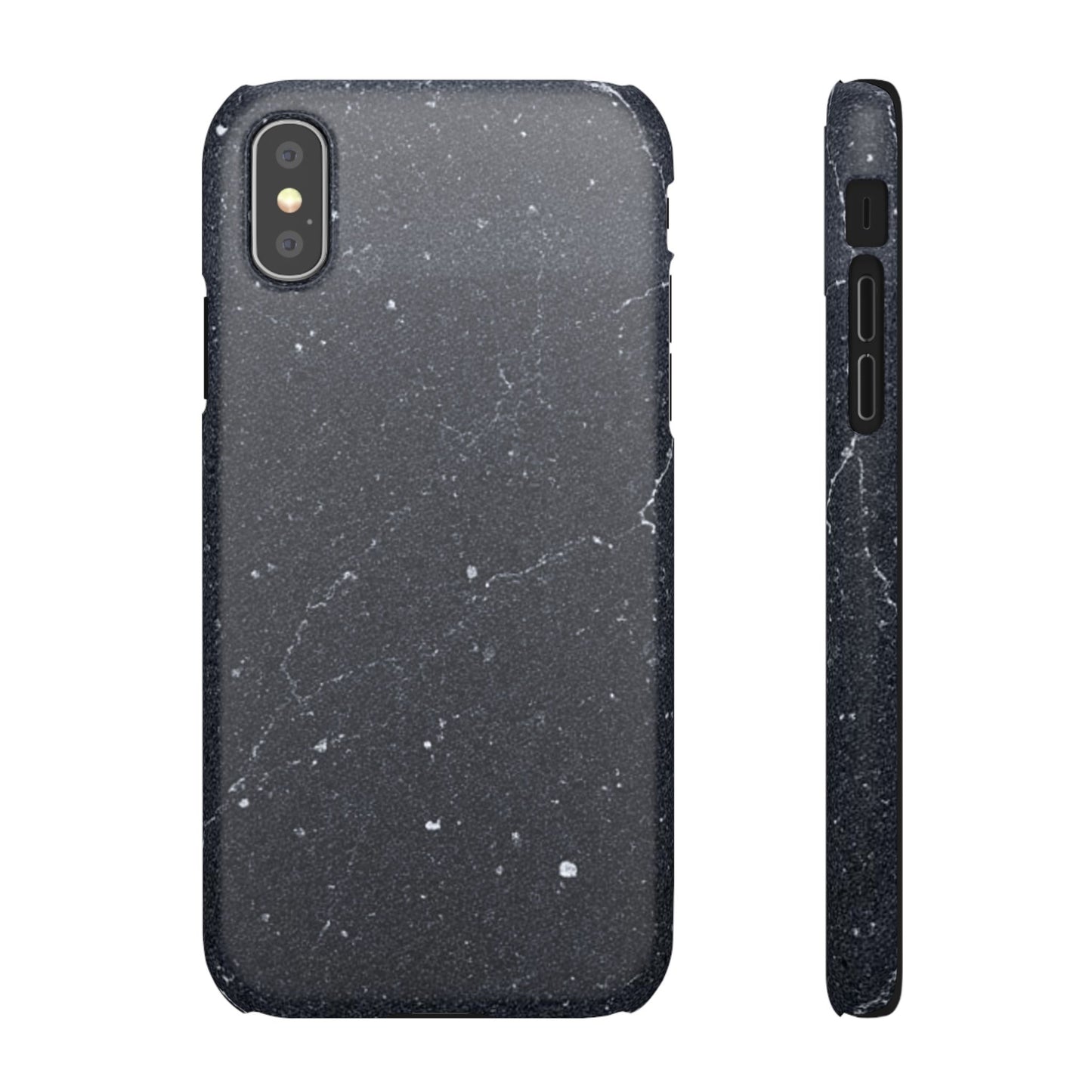 Dark Granite Finish iPhone Snap Case