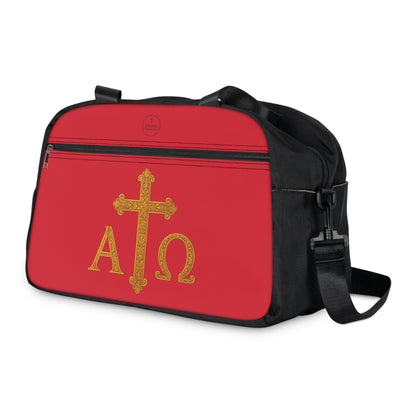 Eternal Victory Fitness Bag in Red – Alpha & Omega
