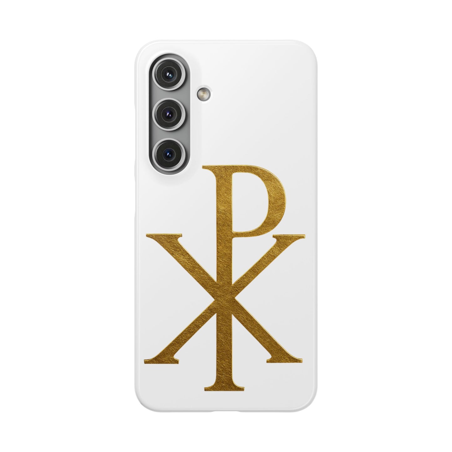 White Chi Rho Snap Case for Samsung – Guiding Light