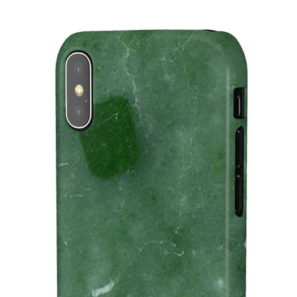 Jade Stone Finish iPhone Snap Case