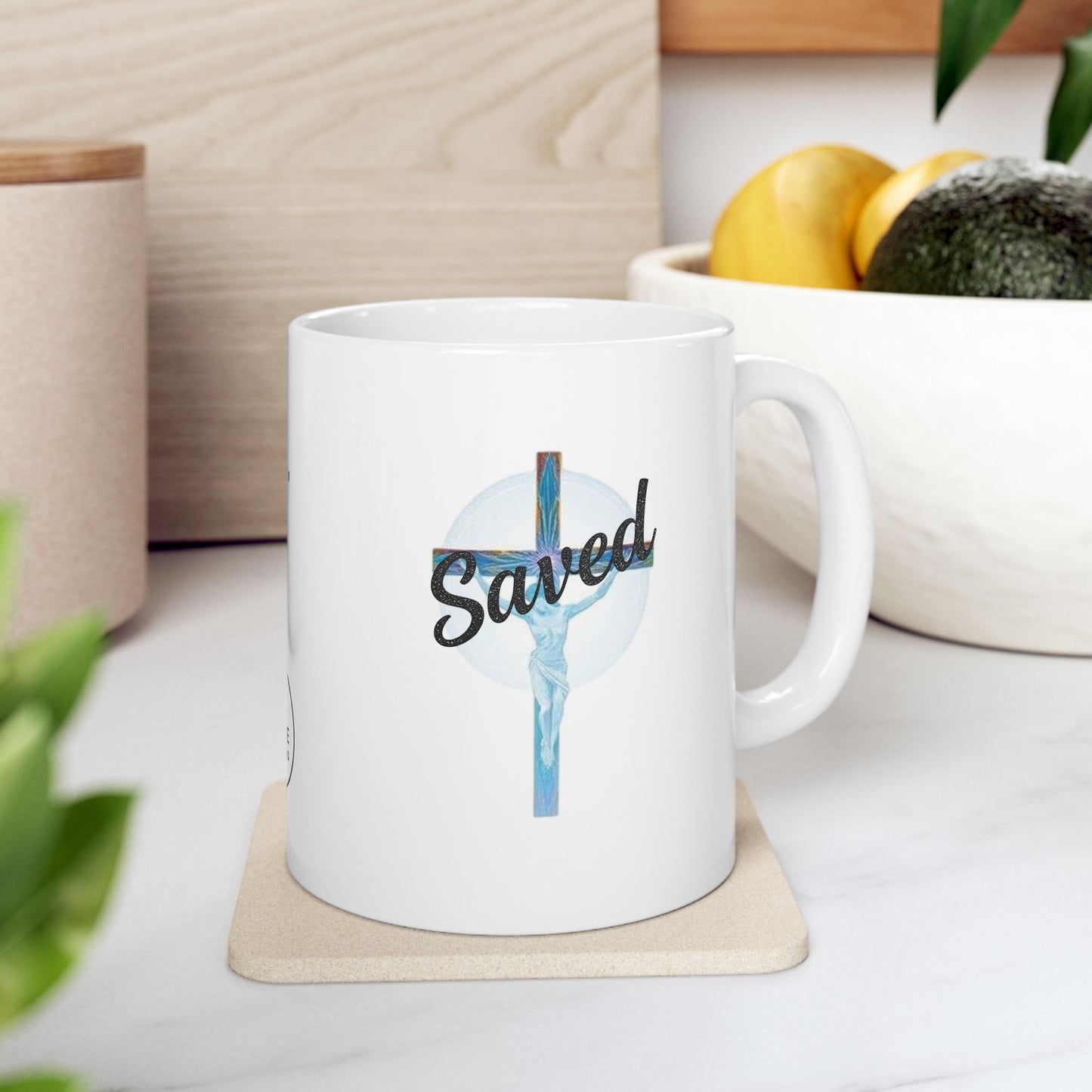 Saved – Redeemed by Grace Mug – 11 oz & 15 oz