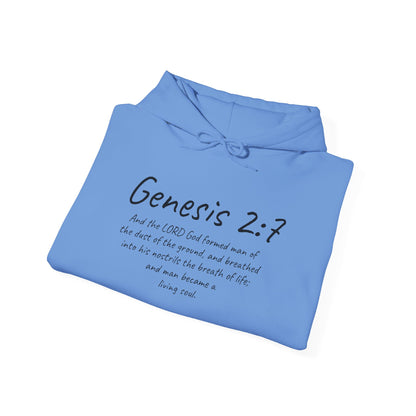 Formed from the Dust | Men’s Christian Hoodie with Genesis 2:7