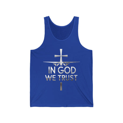 In God We Trust | Women’s Christian Tank Top with Front Design