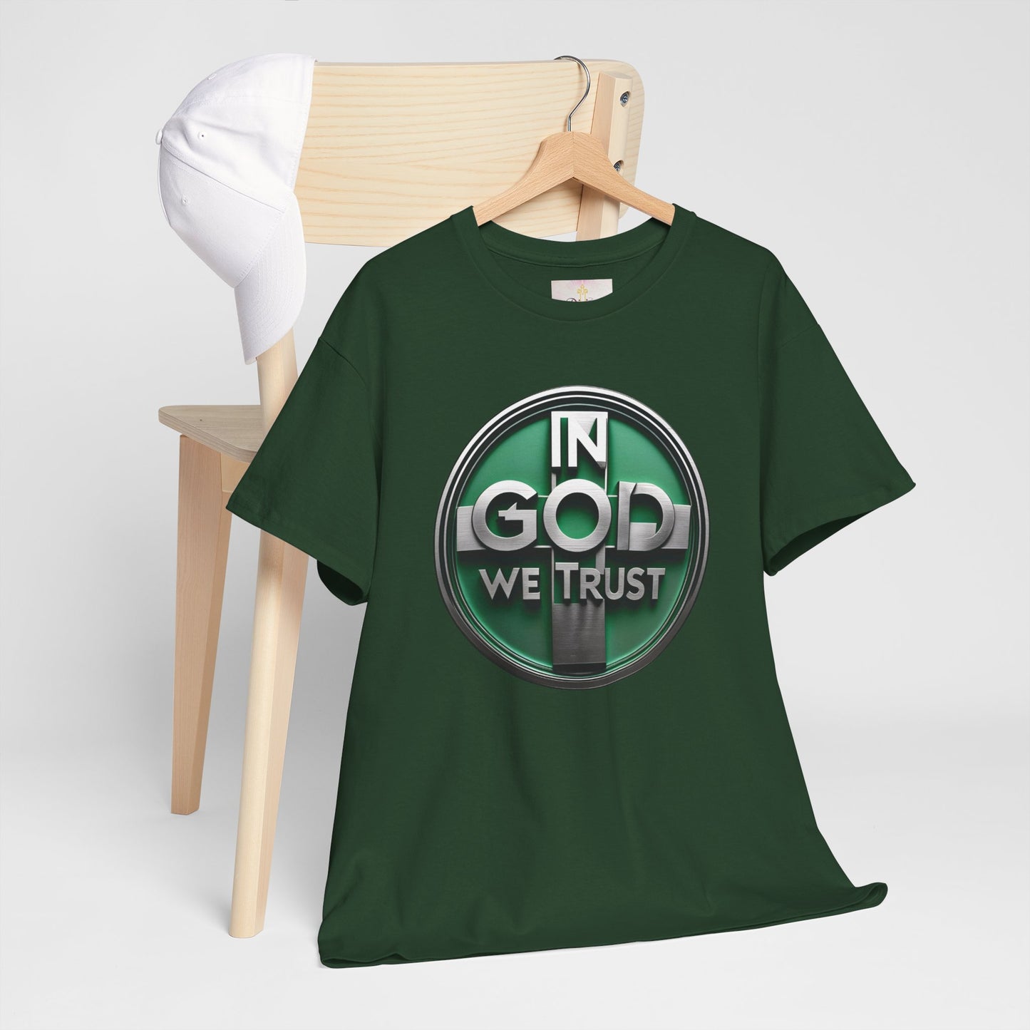 In God We Trust Men’s Christian Tee | Bold Faith Apparel