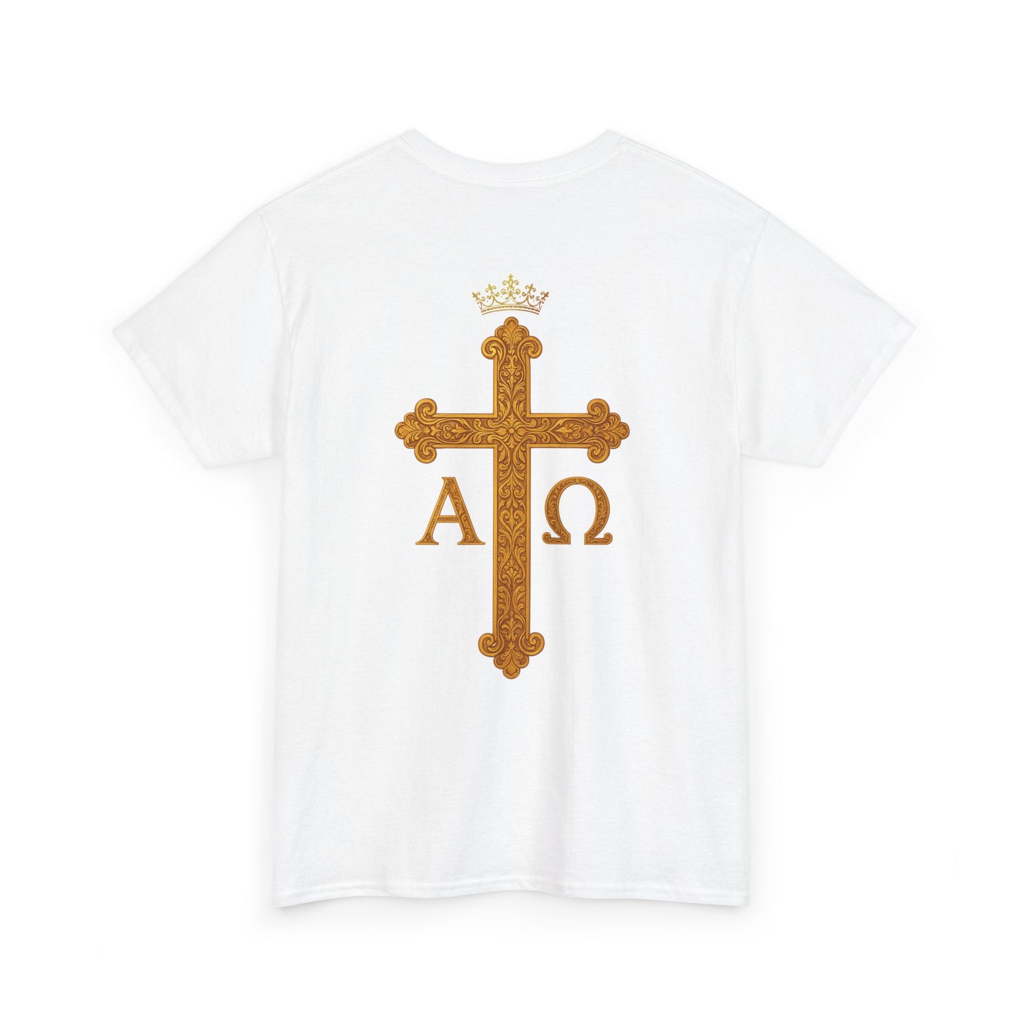 Christ Is King – Lion & Cross Men’s Christian Tee