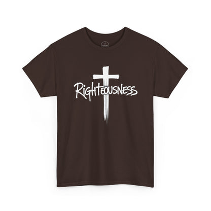 Righteousness - Christian Men's T-Shirt (Dark Colors)