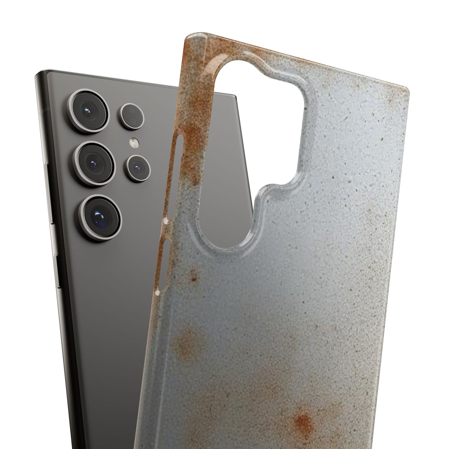 Old Steel Finish Design Samsung Snap Case