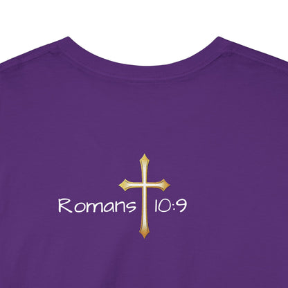 Simple Math of Salvation Men’s T-Shirt – Bold Faith (White Chalk)