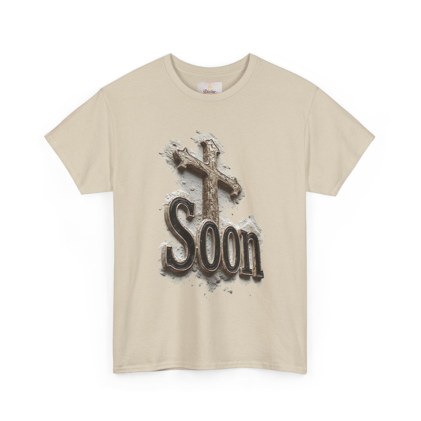 Soon: The Coming King Cross Tee – Men’s Faith Shirt