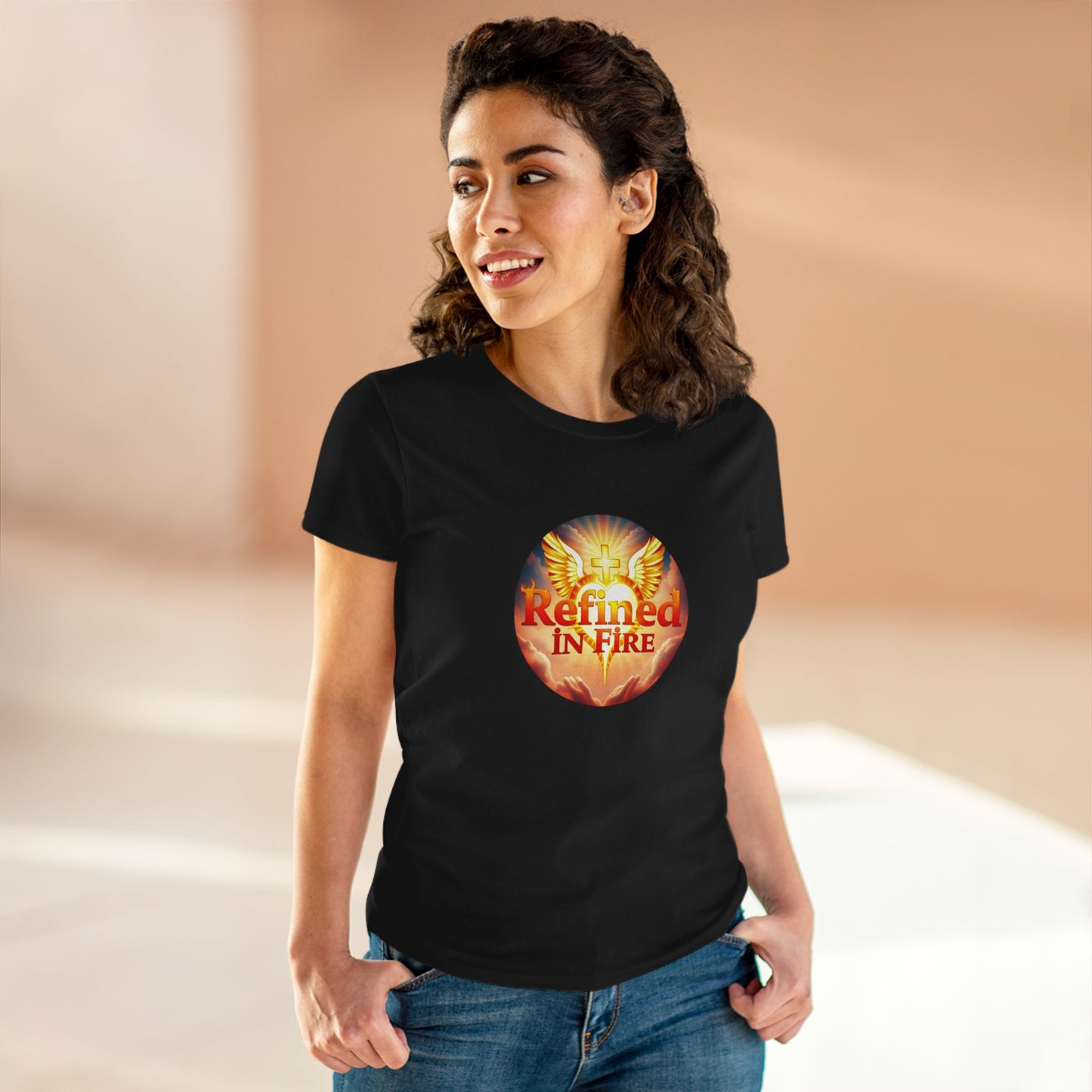 Refined in Fire – Women’s Tee of Inner Strength