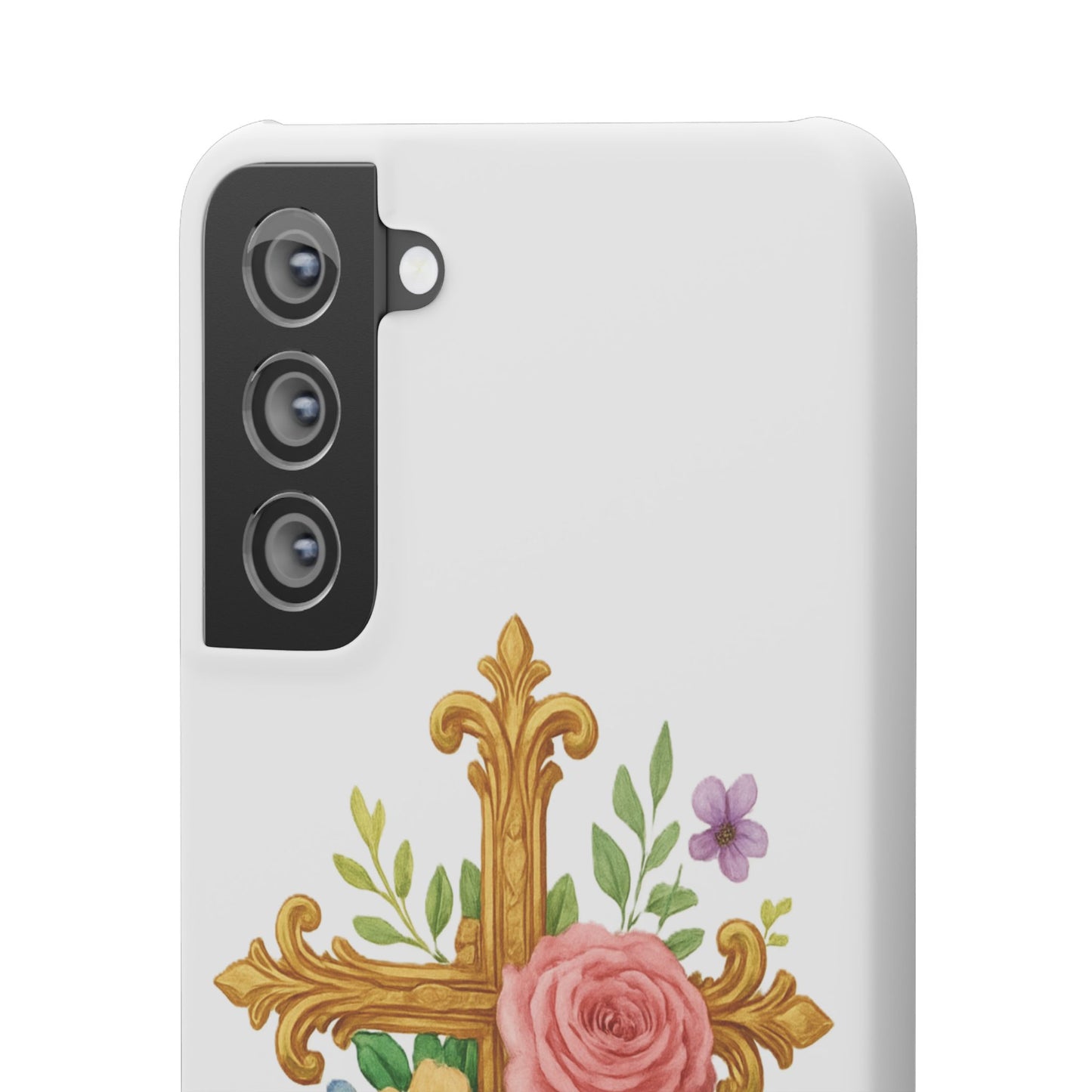 Floral Cross Snap Case for Samsung – Faith in Bloom
