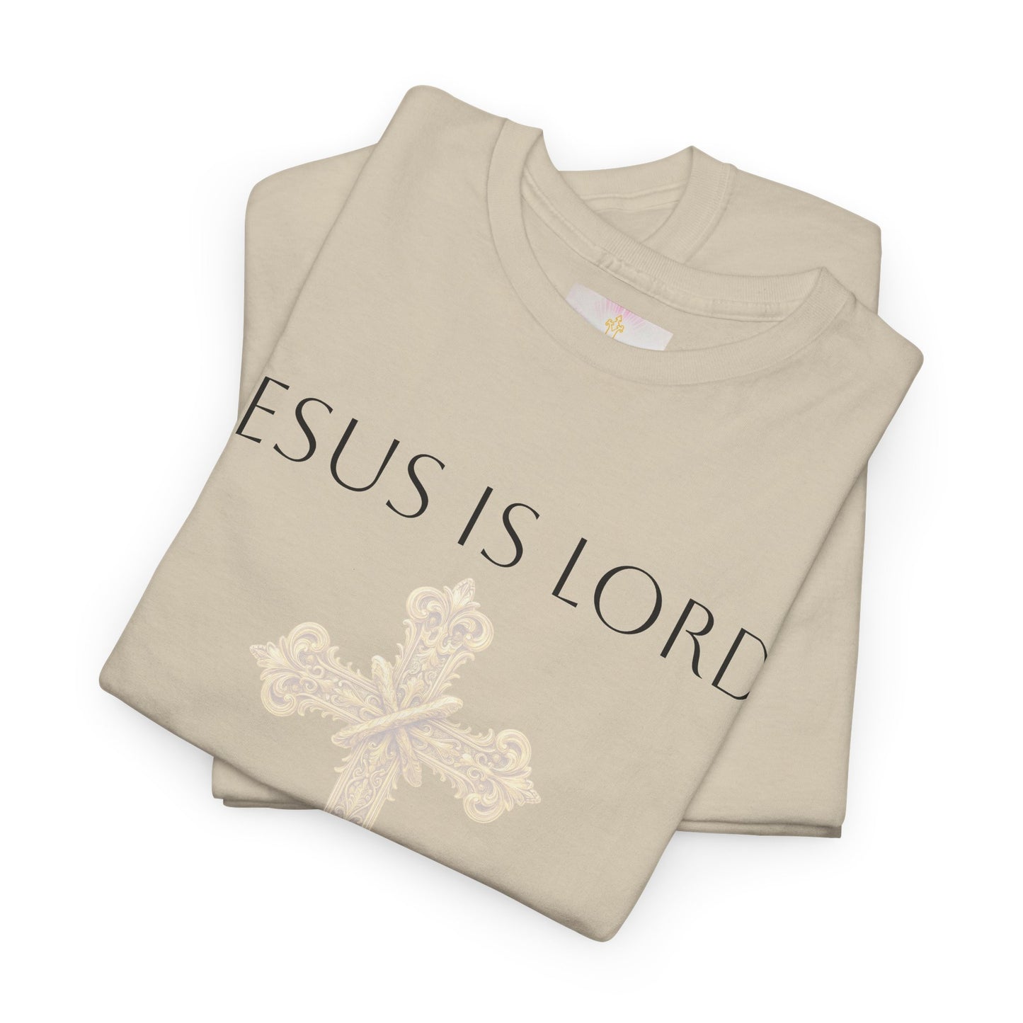 Jesus is Lord - Christian Women's Tee (Black Lettering)