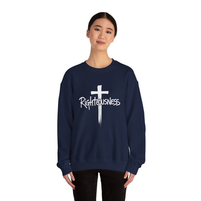 Righteousness - Women's Christian Sweatshirt (Dark Colors)