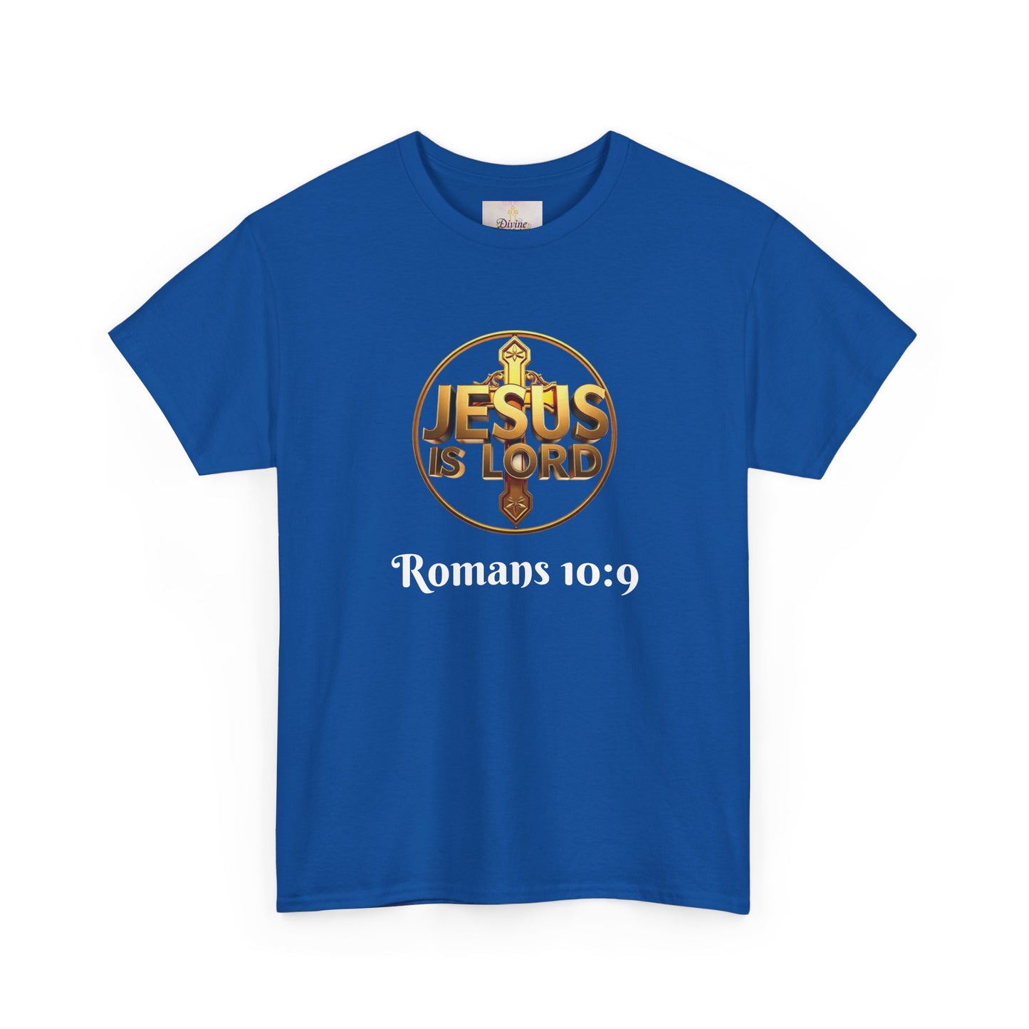 Jesus Is Lord / He Is Risen Christian Tee – Men’s Bold Faith Statement (White Lettering)
