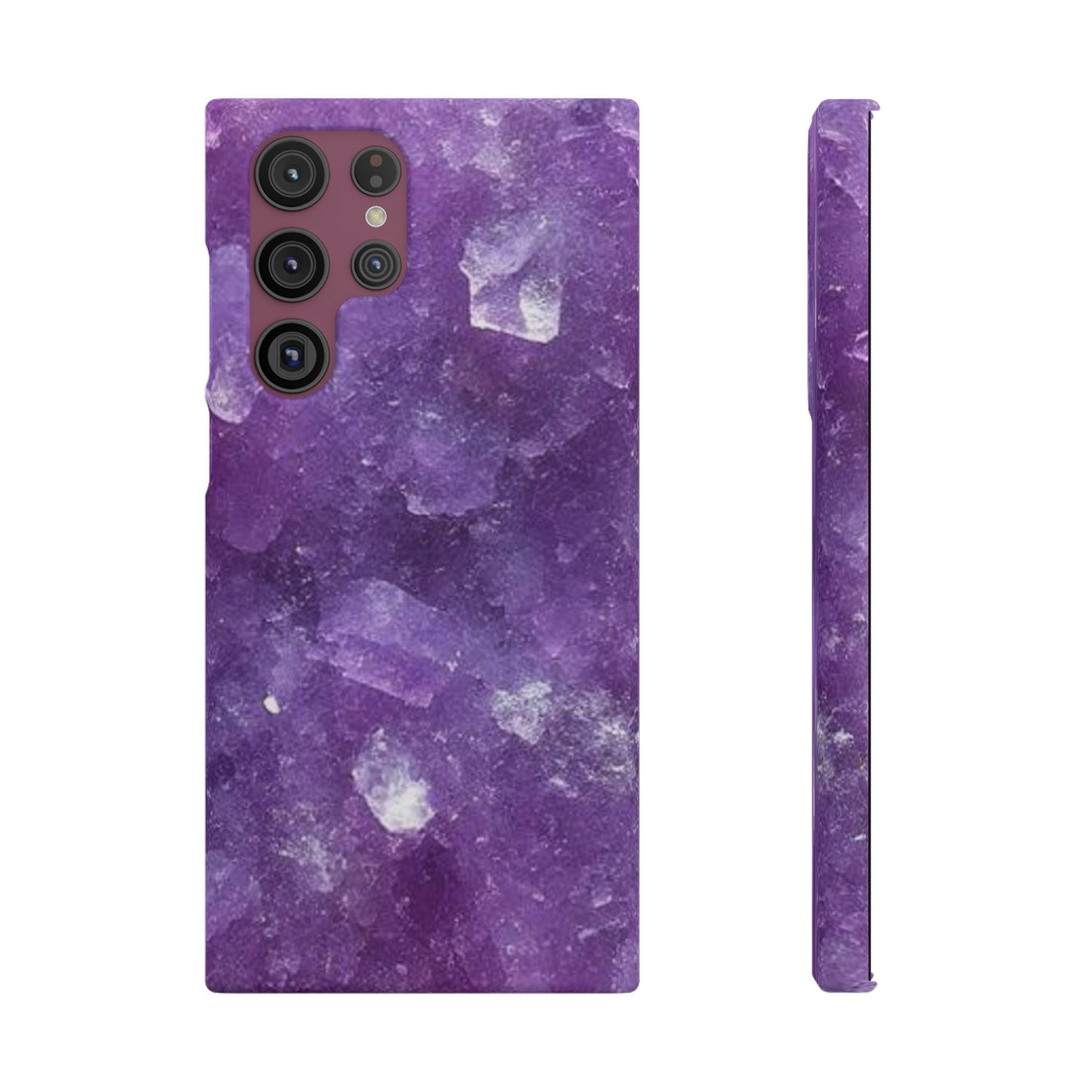Amethyst Crystal Finish Samsung Snap Case