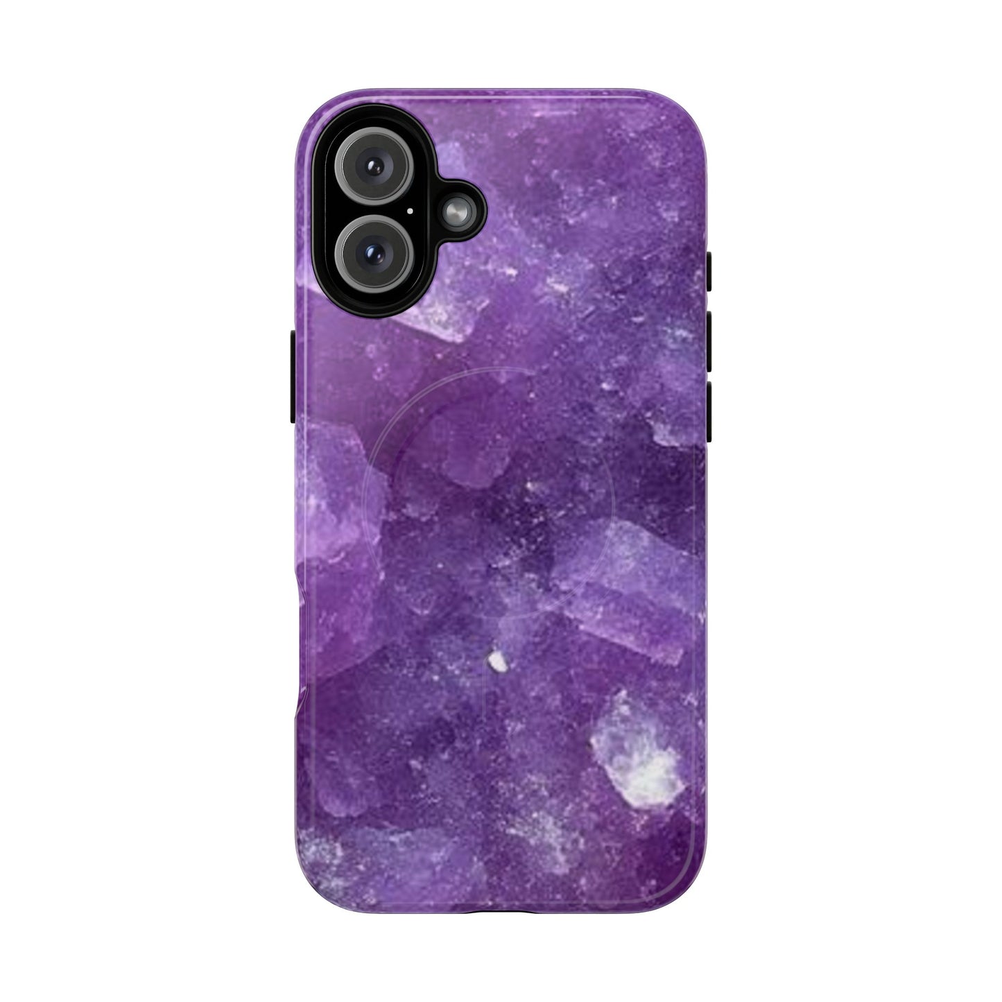 Spiritually Refined – Amethyst Crystal iPhone Magnetic Tough Case