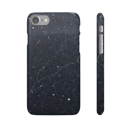 Dark Granite Finish iPhone Snap Case