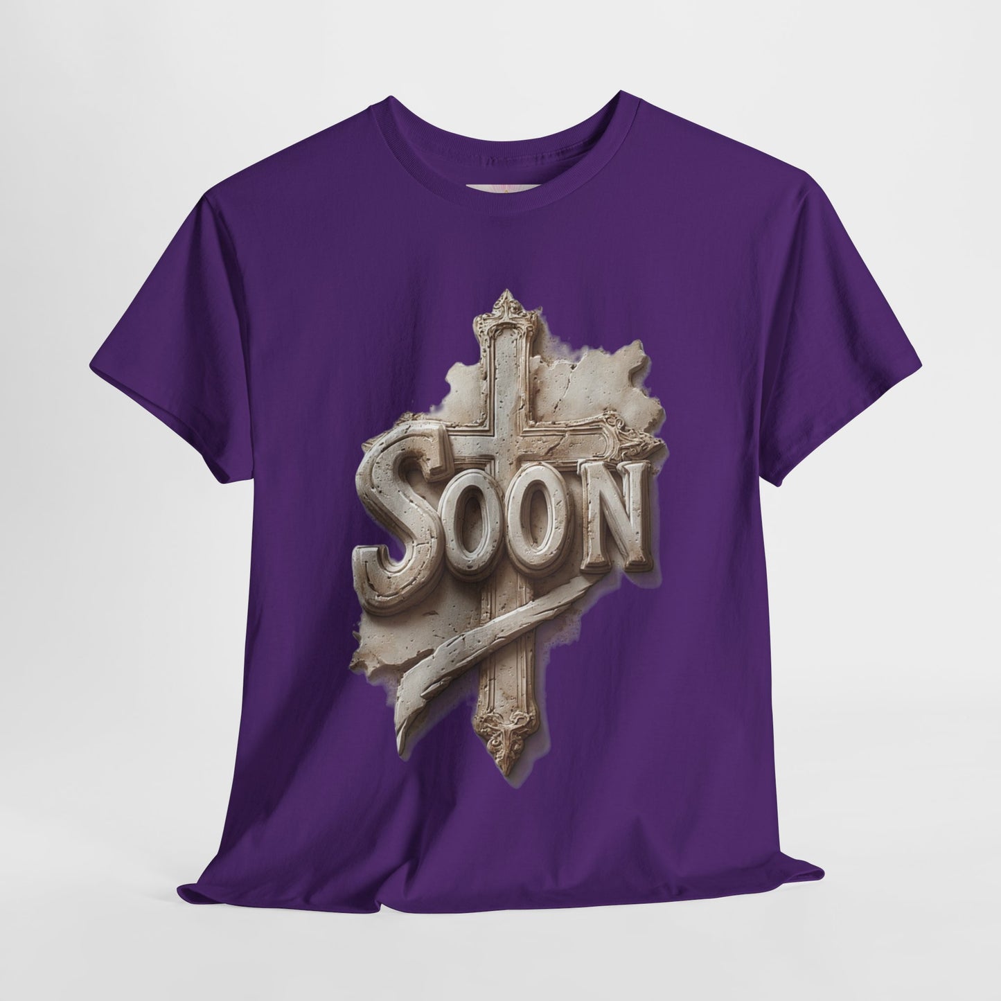 “Soon” Cross Christian T-Shirt – Bold Witness of Faith