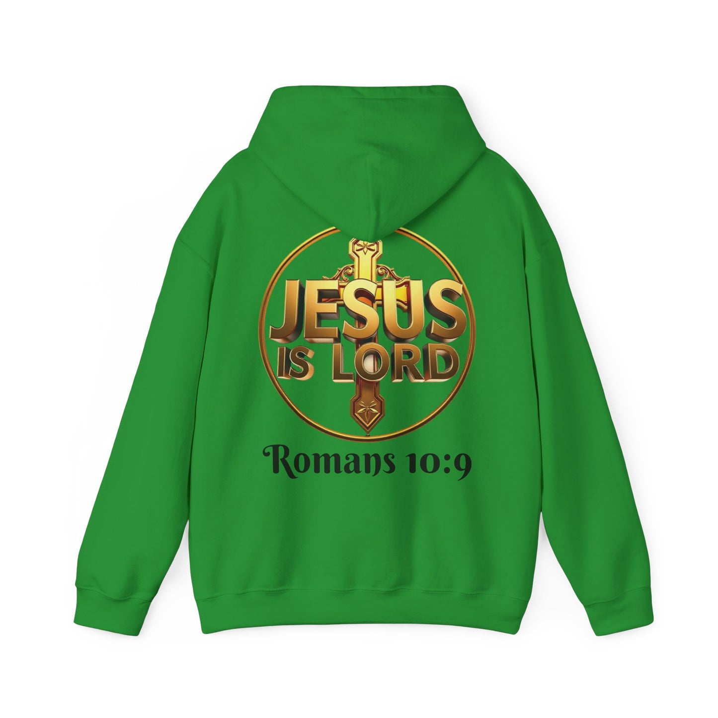 Jesus Is Lord Christian Hoodie – Women’s Bold Faith Streetwear (Dark Lettering)