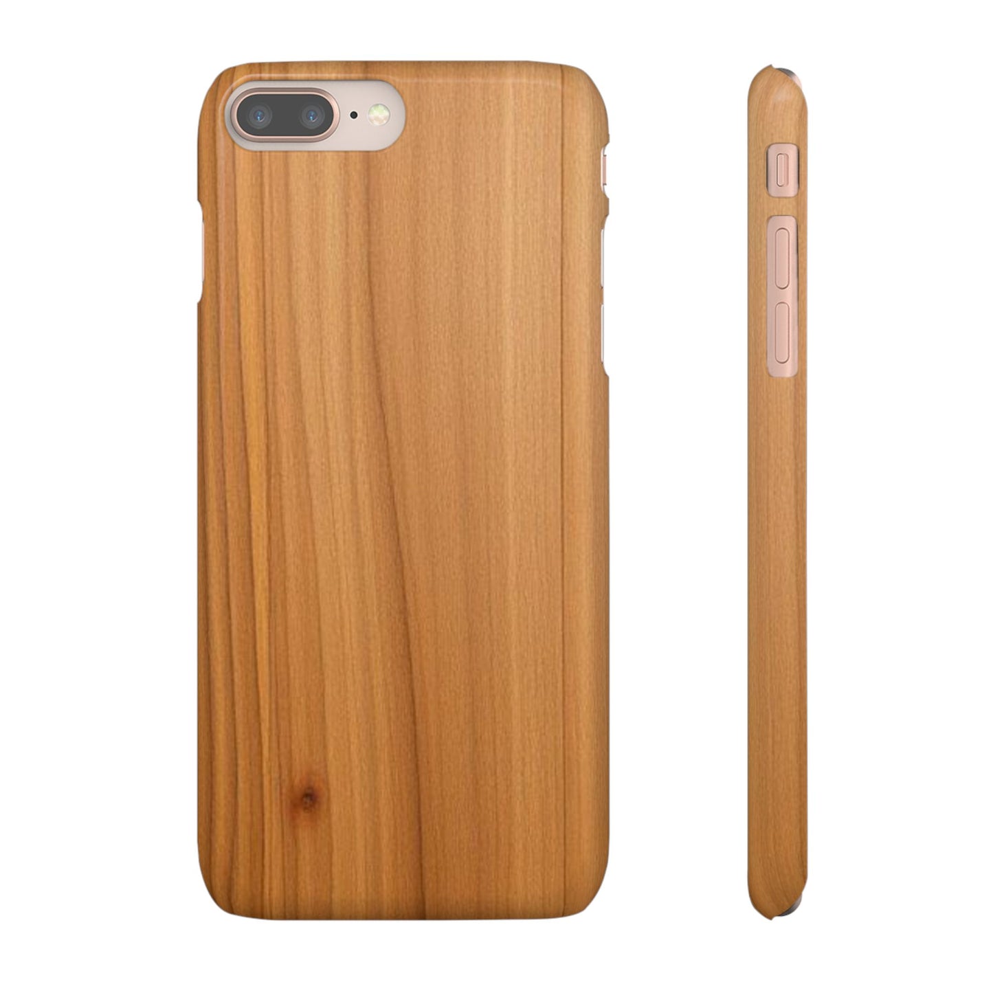Natural Wood Grain iPhone Snap Case