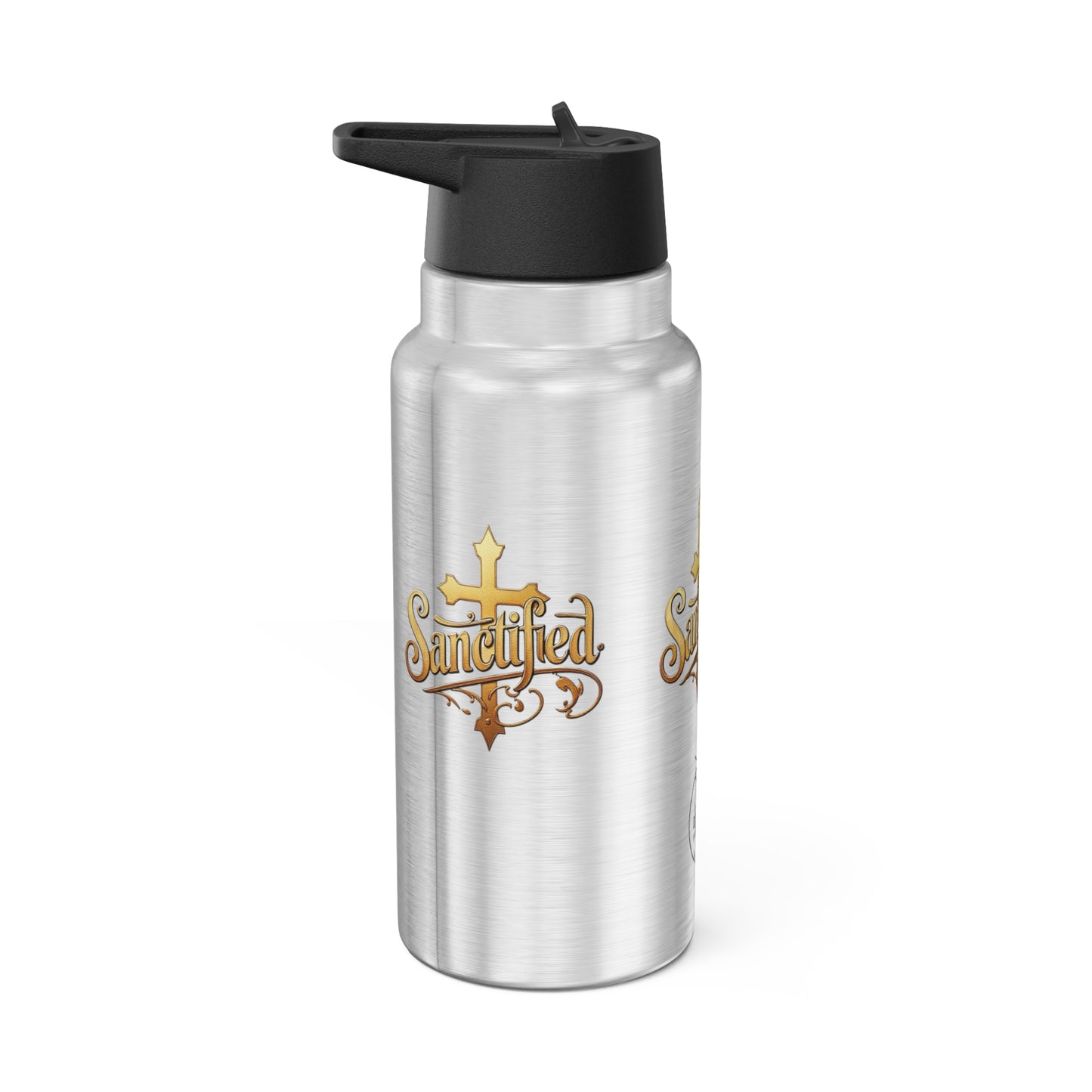 Sanctified Stainless Steel Gator Tumbler – Bold Faith Hydration