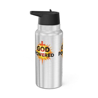 God Powered – Cross Blast Stainless Steel Sports Bottle