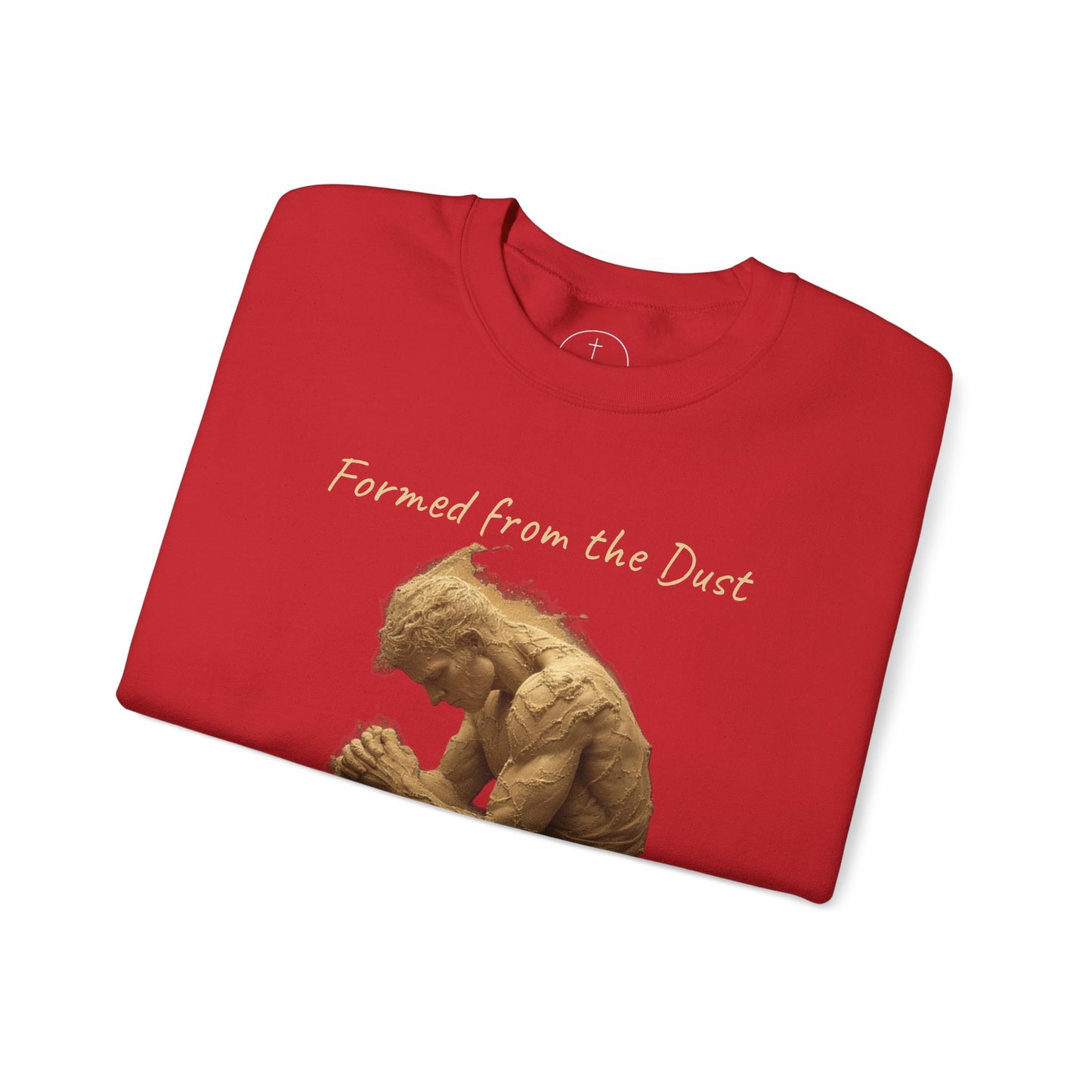 Formed from the Dust (Light Lettering) - Men’s Christian Sweatshirt