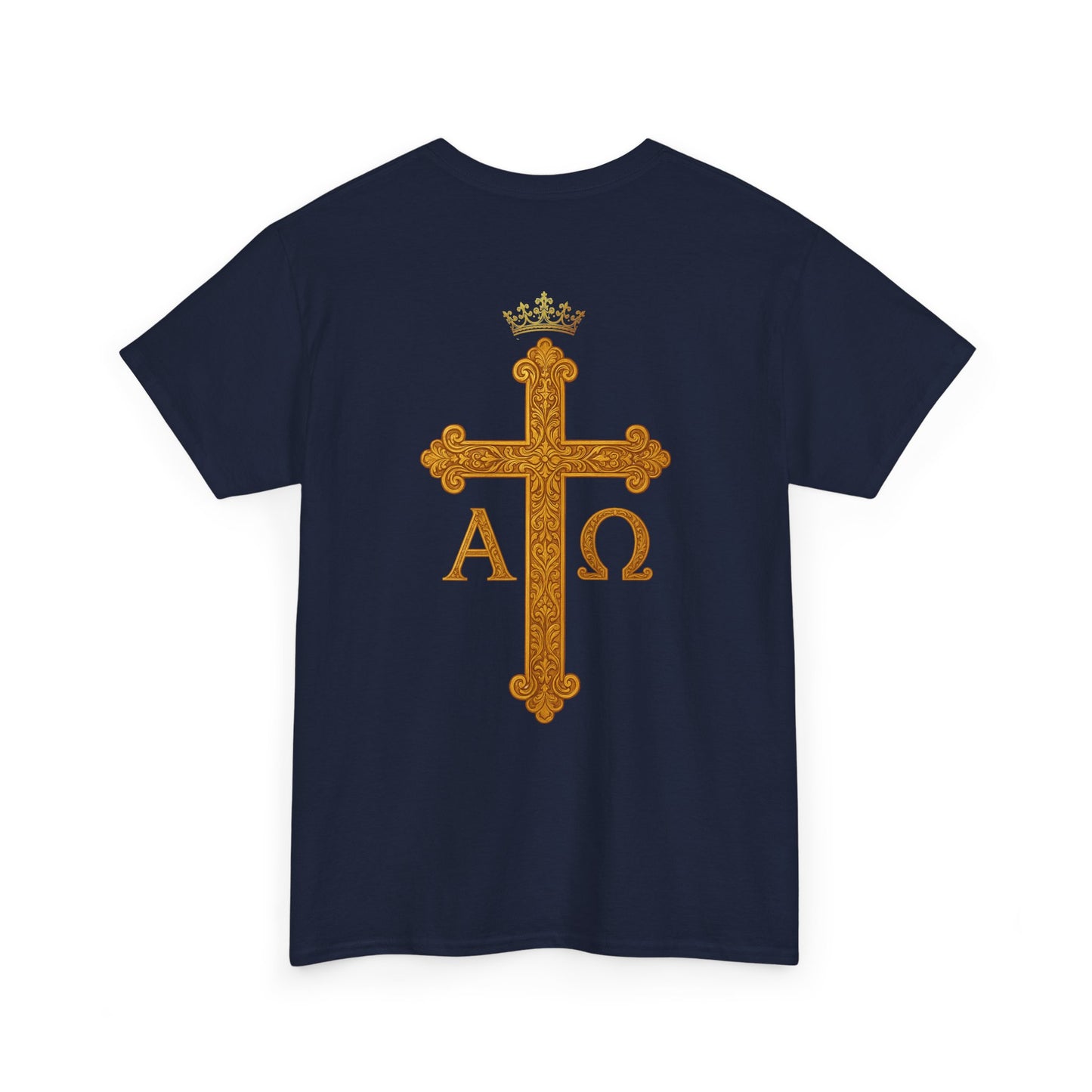 Christ Is King – Lion & Cross Men’s Christian Tee