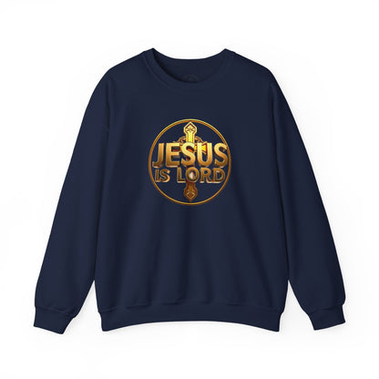 Jesus Is Lord (Gold Ed) - Men's Faith Sweater