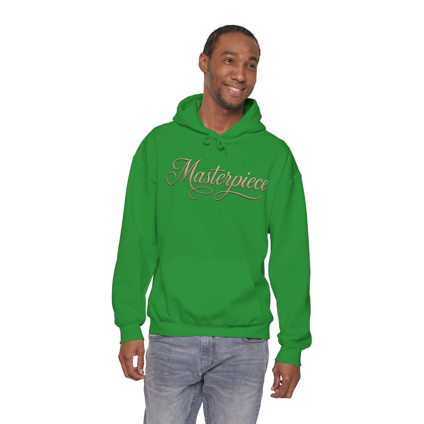 Masterpiece Signature Men’s Hoodie – Inspirational Christian Faith Apparel