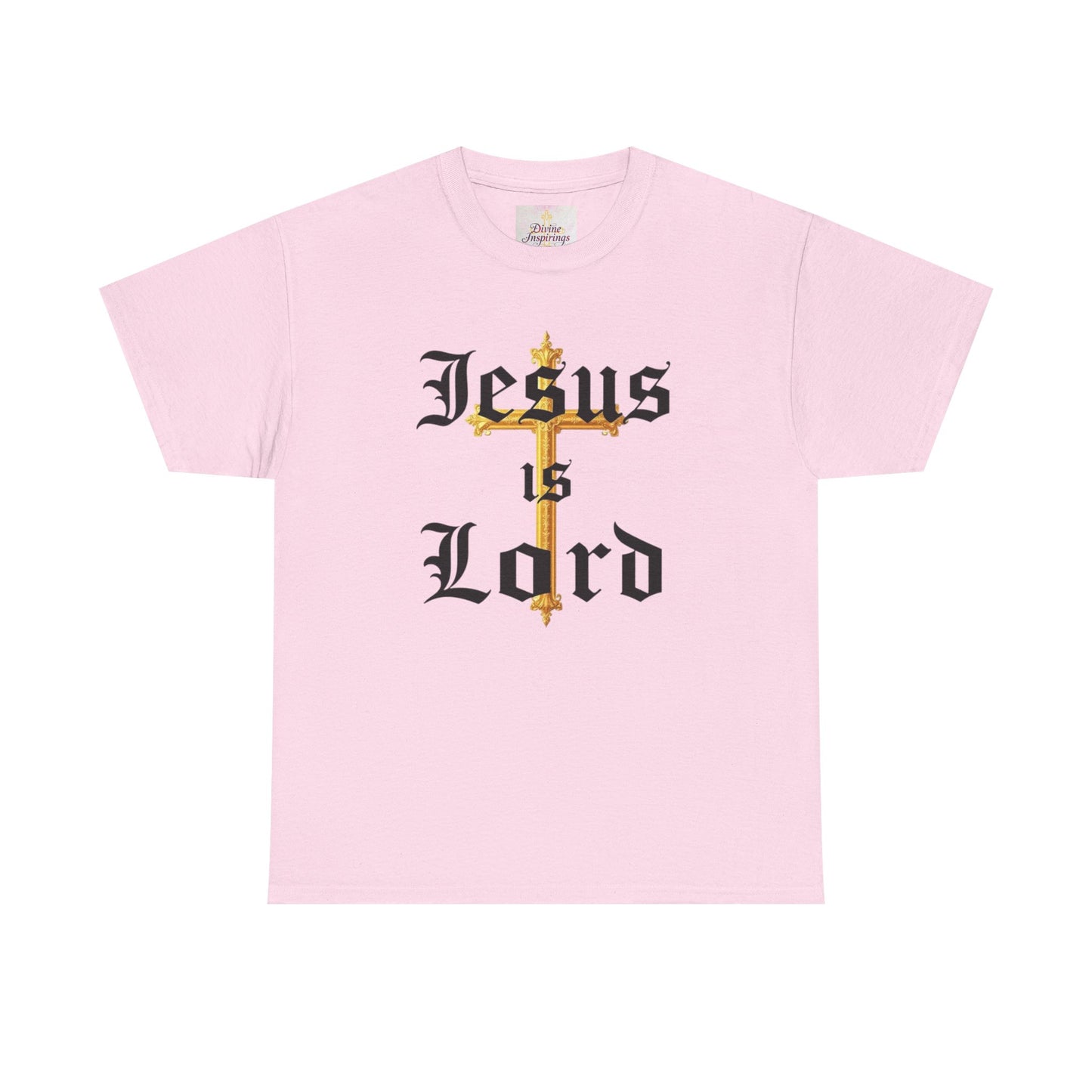 Jesus is Lord with Cross - Women's Christian T-Shirt