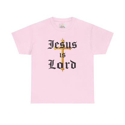 Jesus is Lord with Cross - Women's Christian T-Shirt