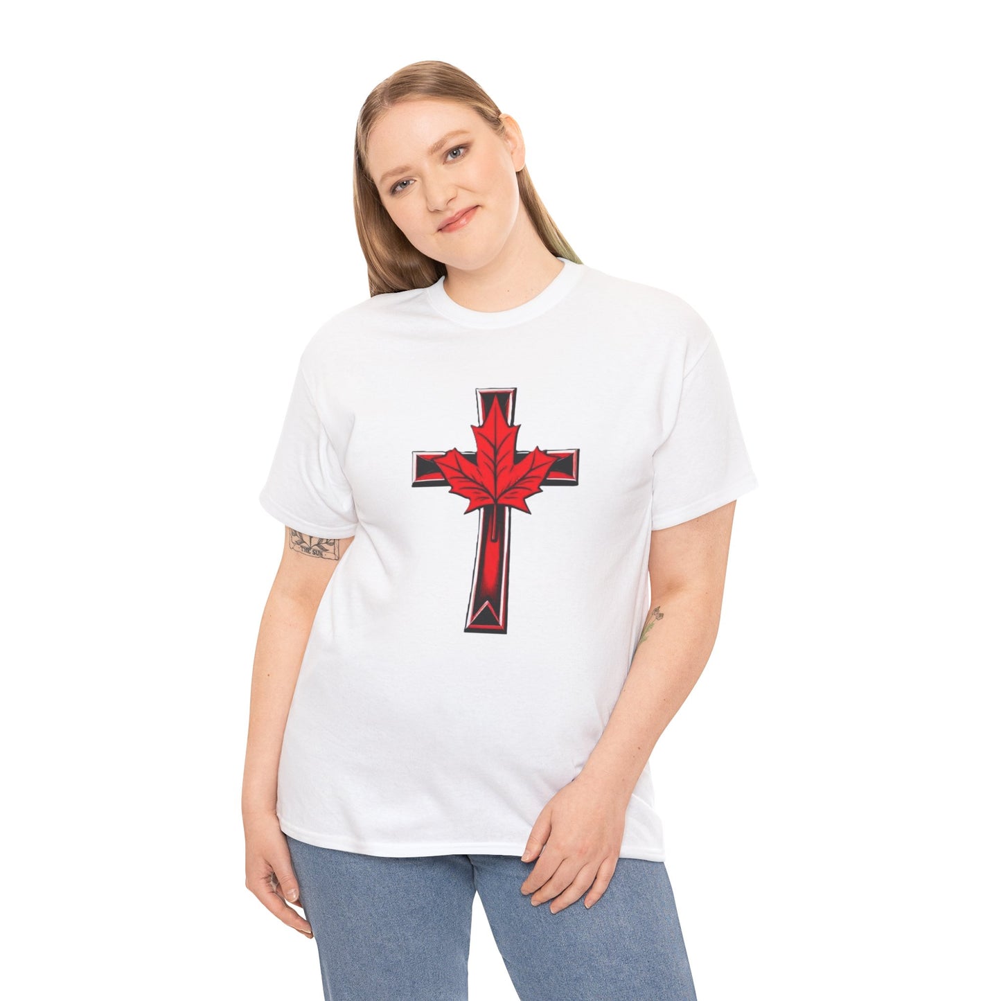 Faith and Flag - Women's Christian T-Shirt