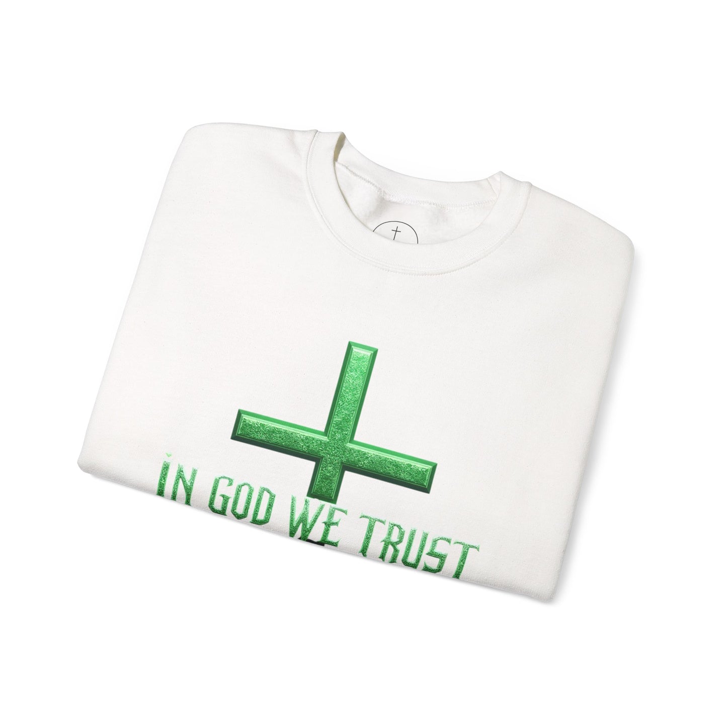 In God We Trust (Matrix)– Women’s Christian Sweatshirt