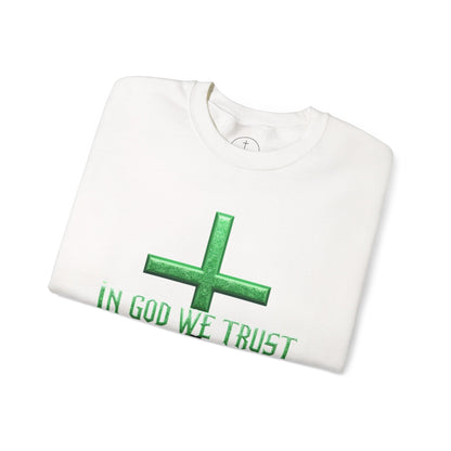 In God We Trust (Matrix)– Women’s Christian Sweatshirt