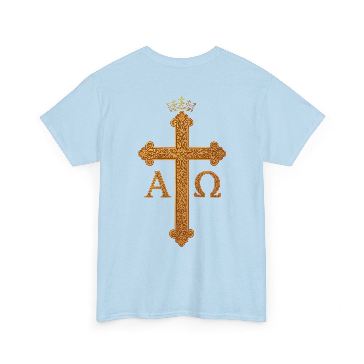 Christ Is King – Lion & Cross Men’s Christian Tee