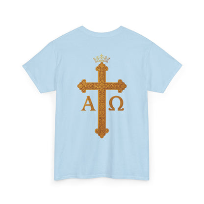 Christ Is King – Lion & Cross Men’s Christian Tee