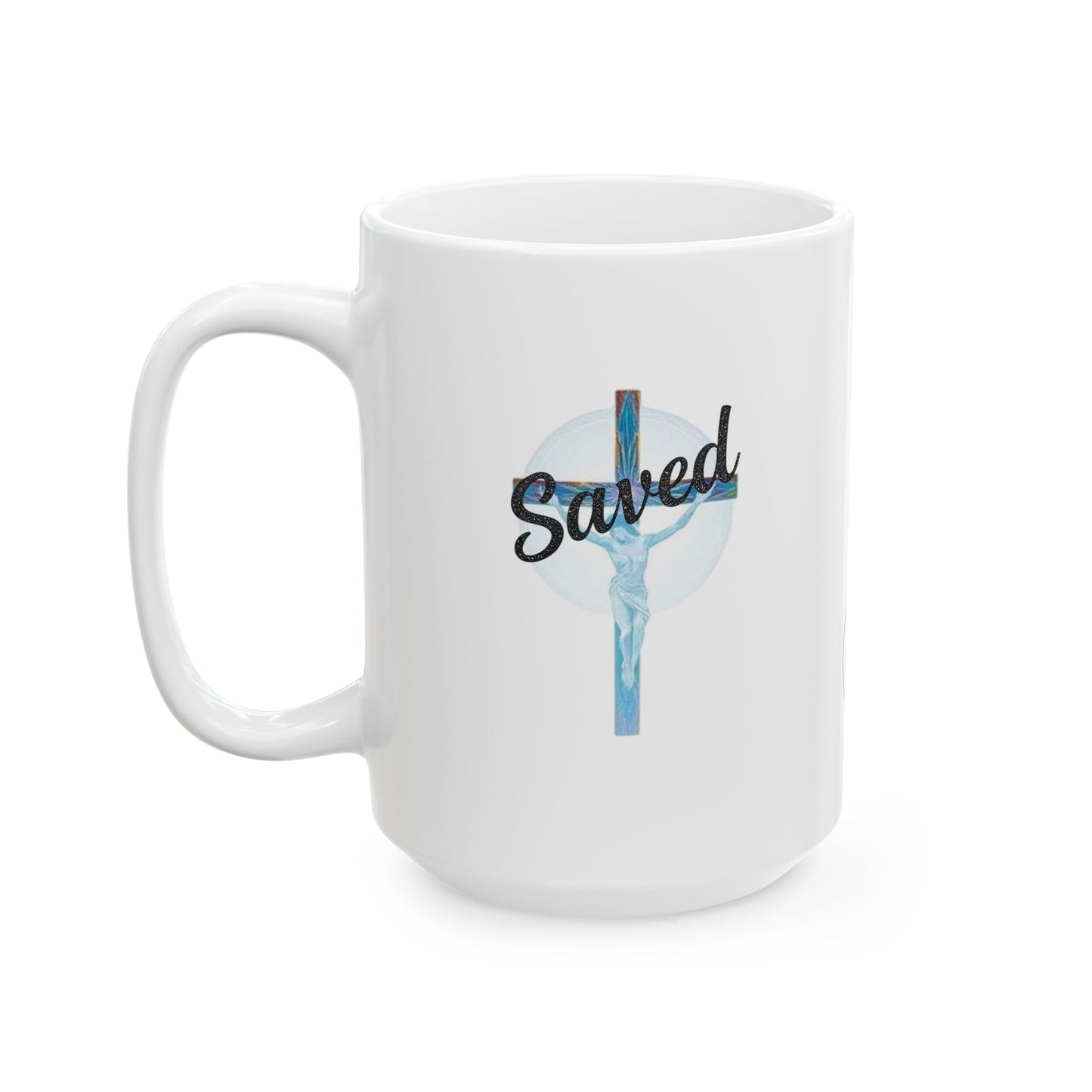 Saved – Redeemed by Grace Mug – 11 oz & 15 oz