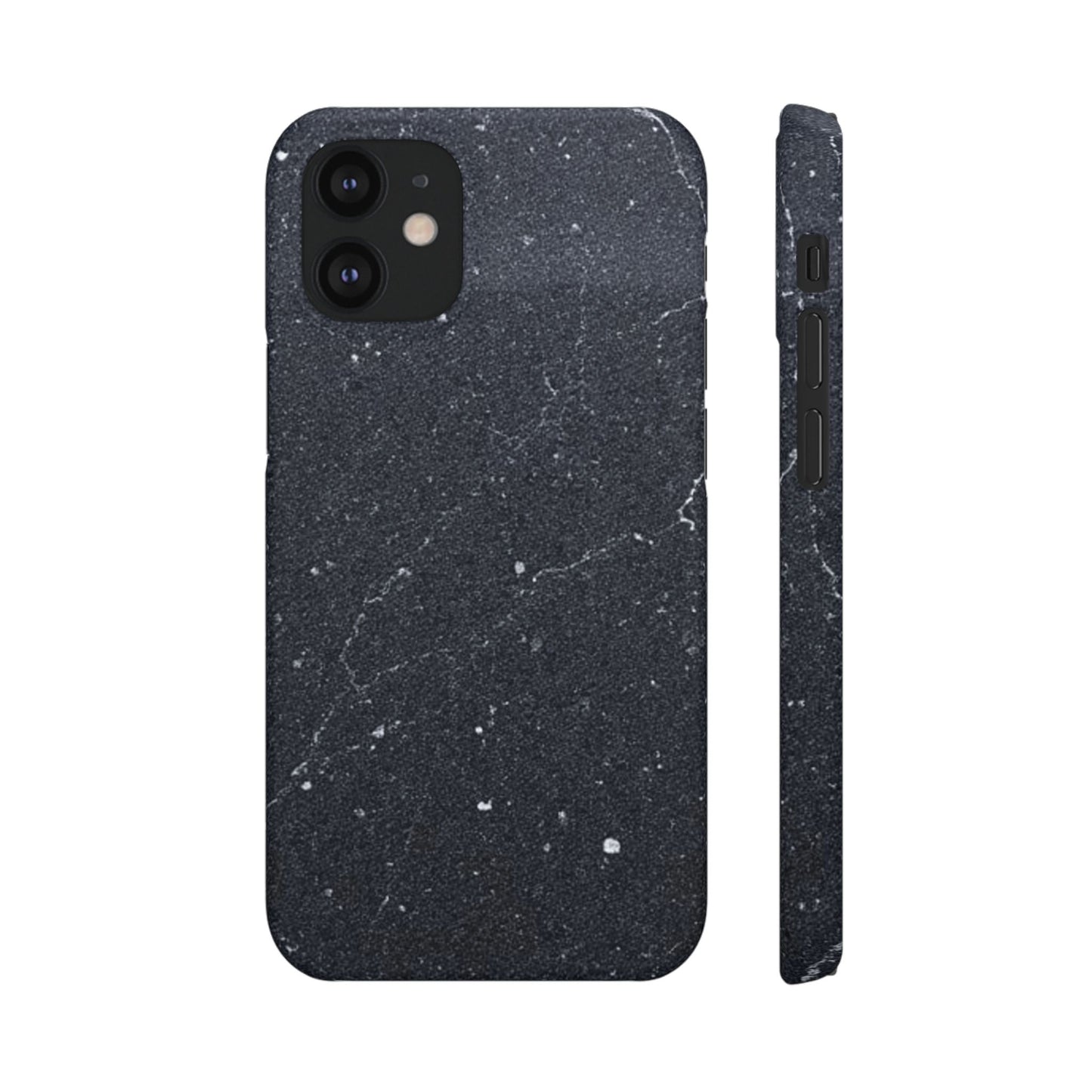 Dark Granite Finish iPhone Snap Case