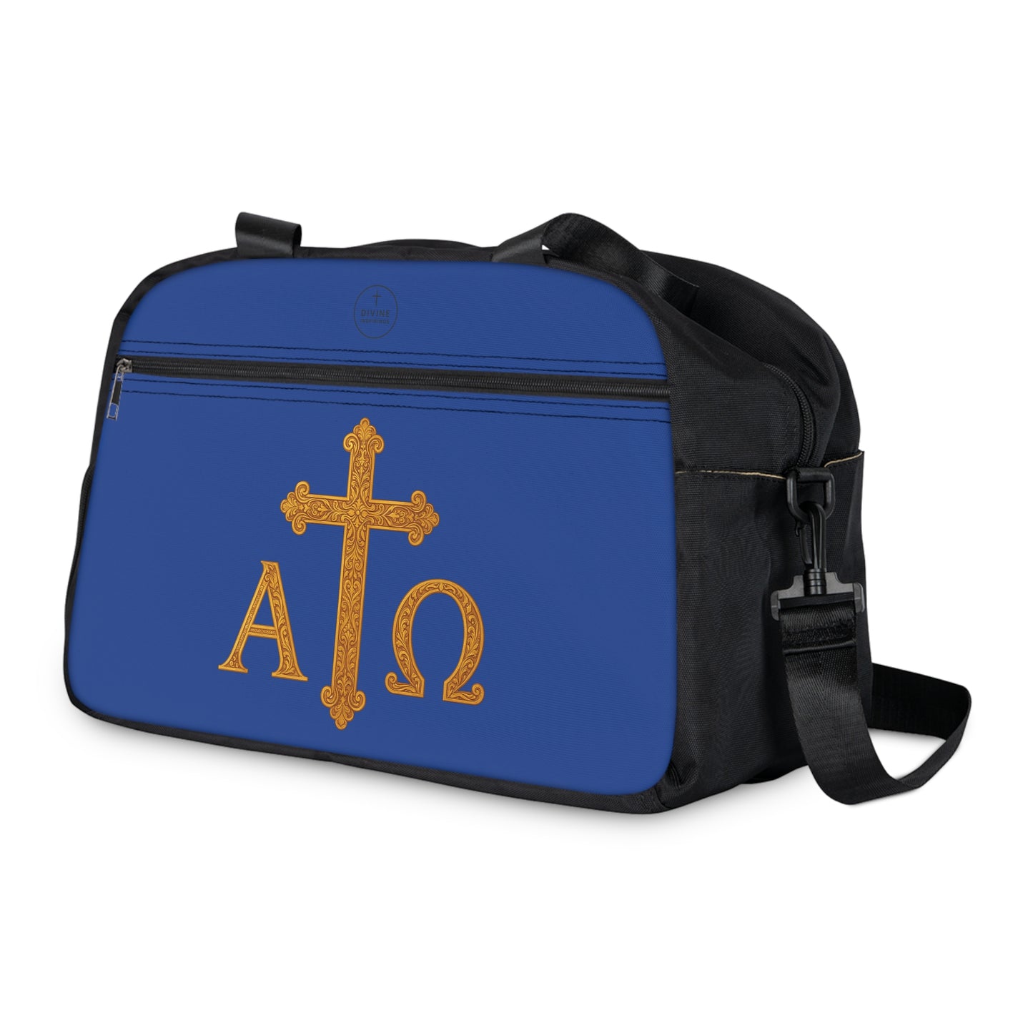 Eternal Victory Fitness Bag in Blue – Alpha & Omega