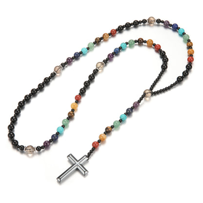 Rooted Rosary Necklace