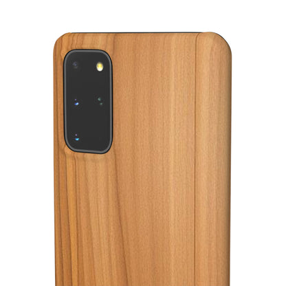 Natural Wood Grain Samsung Snap Case