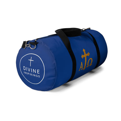 Eternal Victory Duffle Bag in Blue – Alpha & Omega