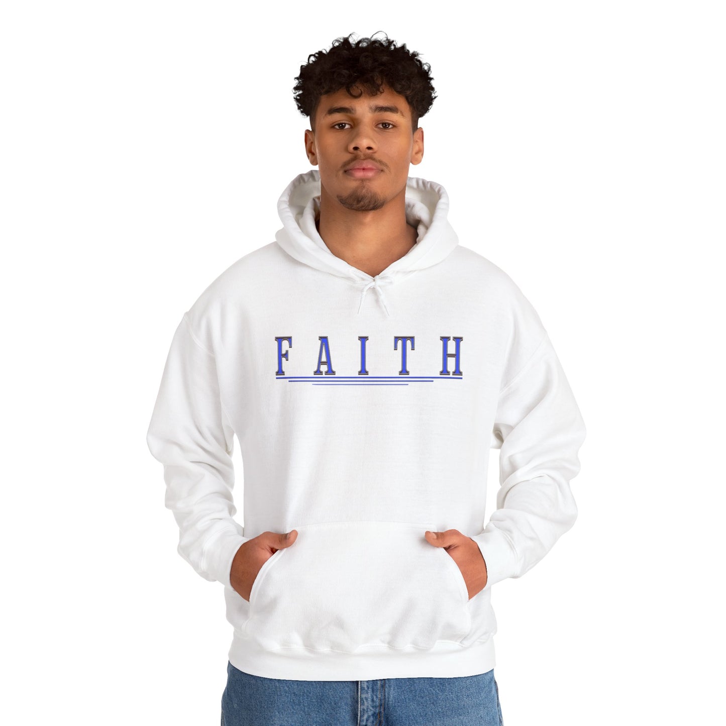 FAITH & Strength – Men’s Scripture Hoodie