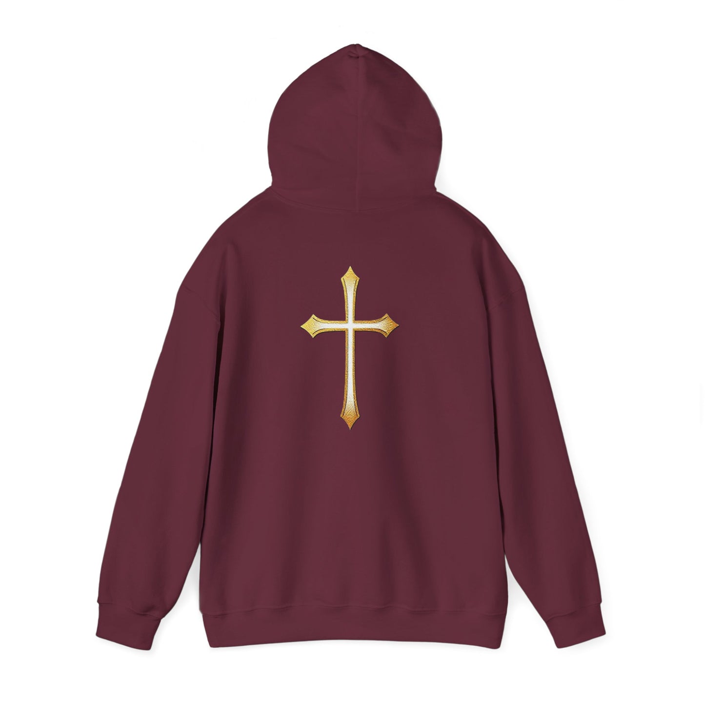 Gold Cross Women’s Christian Hoodie