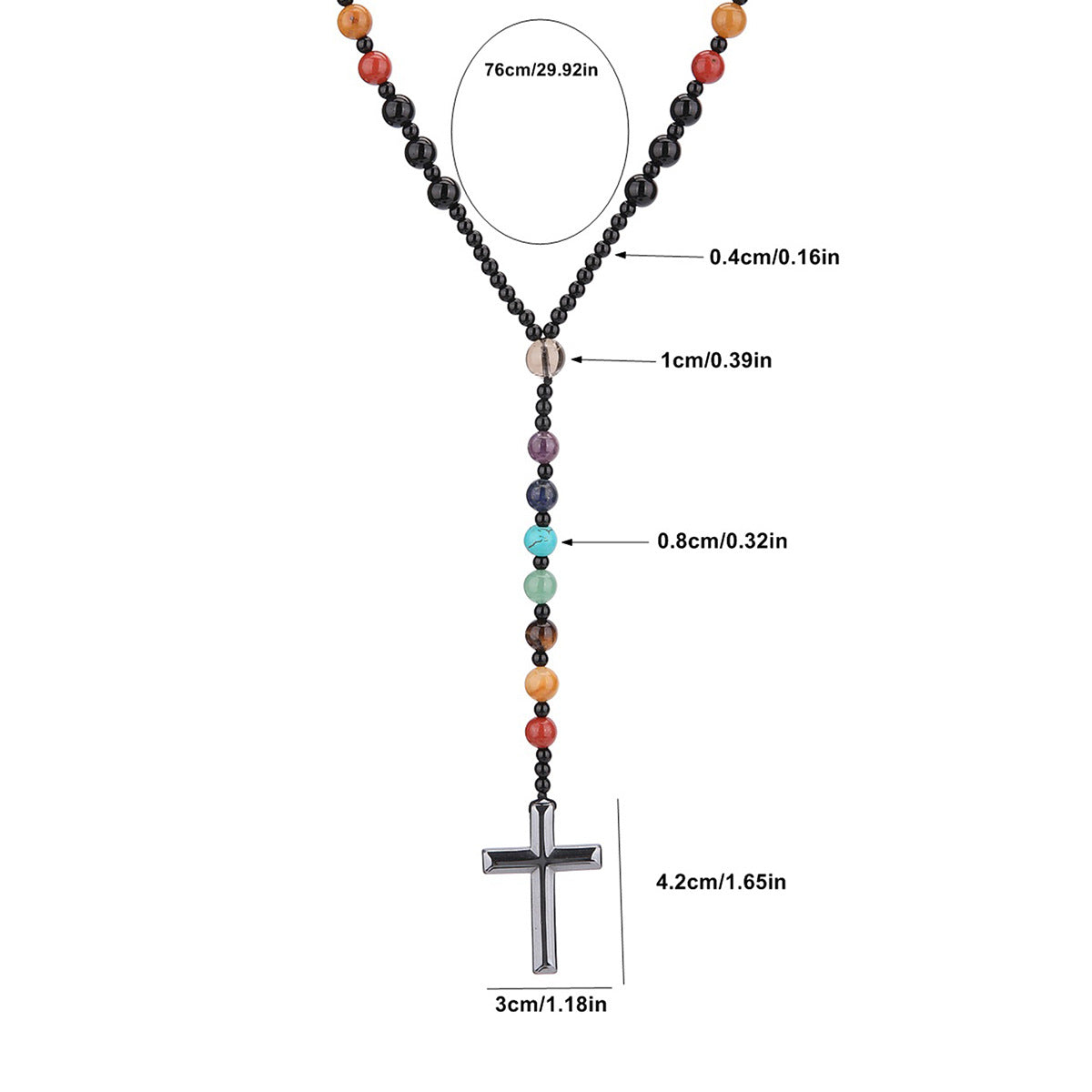 Rooted Rosary Necklace