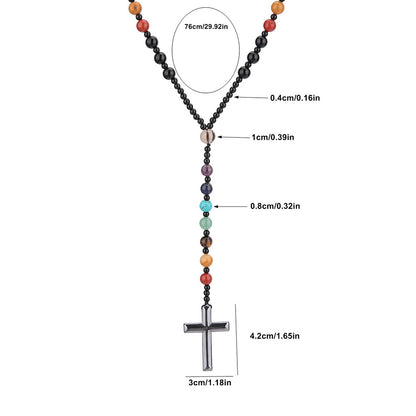 Rooted Rosary Necklace